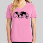 Ladies Core Cotton V Neck Tee Thumbnail