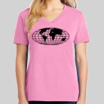 Ladies Core Cotton V Neck Tee Thumbnail