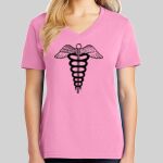 Ladies Core Cotton V Neck Tee Thumbnail