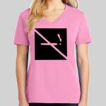 Ladies Core Cotton V Neck Tee Thumbnail