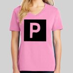 Ladies Core Cotton V Neck Tee Thumbnail
