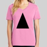 Ladies Core Cotton V Neck Tee Thumbnail