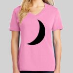 Ladies Core Cotton V Neck Tee Thumbnail