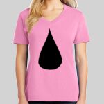 Ladies Core Cotton V Neck Tee Thumbnail