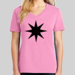 Ladies Core Cotton V Neck Tee Thumbnail