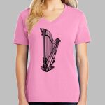 Ladies Core Cotton V Neck Tee Thumbnail