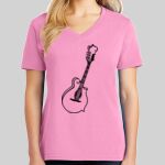 Ladies Core Cotton V Neck Tee Thumbnail