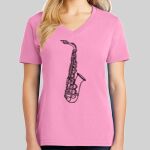 Ladies Core Cotton V Neck Tee Thumbnail