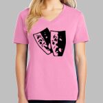 Ladies Core Cotton V Neck Tee Thumbnail