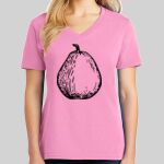 Ladies Core Cotton V Neck Tee Thumbnail