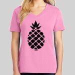 Ladies Core Cotton V Neck Tee Thumbnail