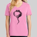 Ladies Core Cotton V Neck Tee Thumbnail