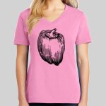 Ladies Core Cotton V Neck Tee Thumbnail