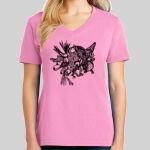 Ladies Core Cotton V Neck Tee Thumbnail