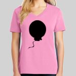 Ladies Core Cotton V Neck Tee Thumbnail