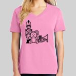 Ladies Core Cotton V Neck Tee Thumbnail