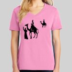 Ladies Core Cotton V Neck Tee Thumbnail