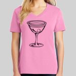 Ladies Core Cotton V Neck Tee Thumbnail