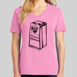 Ladies Core Cotton V Neck Tee Thumbnail