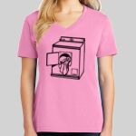 Ladies Core Cotton V Neck Tee Thumbnail