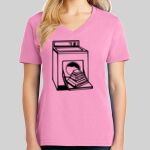 Ladies Core Cotton V Neck Tee Thumbnail