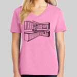 Ladies Core Cotton V Neck Tee Thumbnail