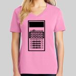 Ladies Core Cotton V Neck Tee Thumbnail