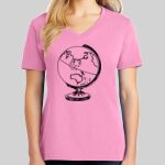 Ladies Core Cotton V Neck Tee Thumbnail