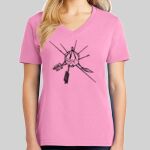 Ladies Core Cotton V Neck Tee Thumbnail