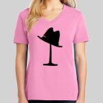 Ladies Core Cotton V Neck Tee Thumbnail