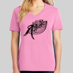 Ladies Core Cotton V Neck Tee Thumbnail