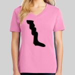 Ladies Core Cotton V Neck Tee Thumbnail