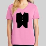 Ladies Core Cotton V Neck Tee Thumbnail