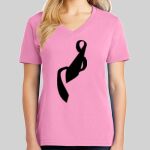Ladies Core Cotton V Neck Tee Thumbnail