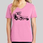 Ladies Core Cotton V Neck Tee Thumbnail