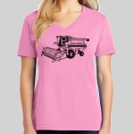 Ladies Core Cotton V Neck Tee Thumbnail