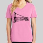 Ladies Core Cotton V Neck Tee Thumbnail