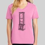 Ladies Core Cotton V Neck Tee Thumbnail