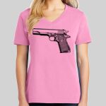 Ladies Core Cotton V Neck Tee Thumbnail