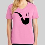 Ladies Core Cotton V Neck Tee Thumbnail