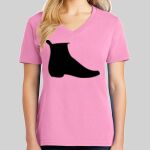 Ladies Core Cotton V Neck Tee Thumbnail