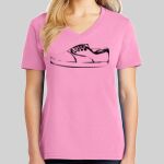 Ladies Core Cotton V Neck Tee Thumbnail