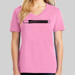 Ladies Core Cotton V Neck Tee Thumbnail