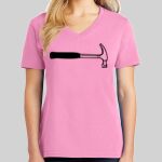 Ladies Core Cotton V Neck Tee Thumbnail