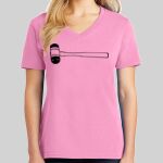 Ladies Core Cotton V Neck Tee Thumbnail