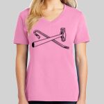 Ladies Core Cotton V Neck Tee Thumbnail