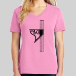 Ladies Core Cotton V Neck Tee Thumbnail