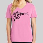 Ladies Core Cotton V Neck Tee Thumbnail