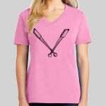 Ladies Core Cotton V Neck Tee Thumbnail