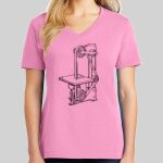 Ladies Core Cotton V Neck Tee Thumbnail